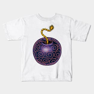 Bomu Bomu no Mi Devil Fruit [no word] Kids T-Shirt